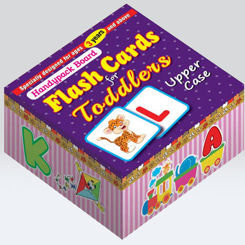 Load image into Gallery viewer, Upper Case Handypack Board Flash Cards For Toddlers
