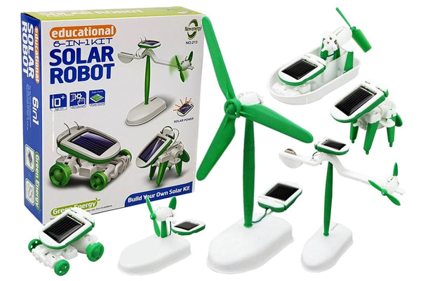 6 In 1 Educational Solar Robot Kit Steam (213)