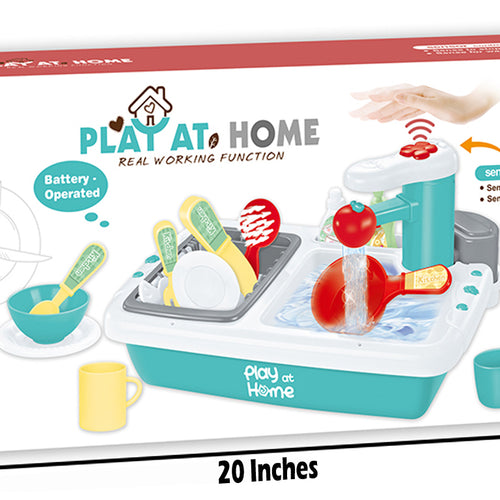 Load image into Gallery viewer, Kitchen &amp; Sink Dishwasher Basin Fruits Sensor Toy Set (QF26246G)
