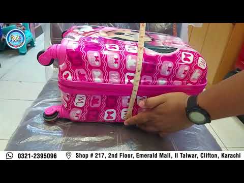 Load and play video in Gallery viewer, Spider Man 4 Wheels Children Kids Luggage Travel Bag / Suitcase 16 Inches
