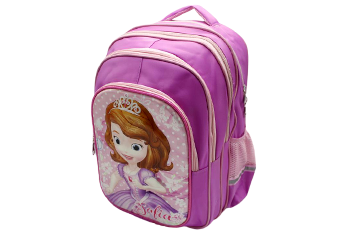 Cartoon Character School Bag For Grade-3 And Above (6016-18)