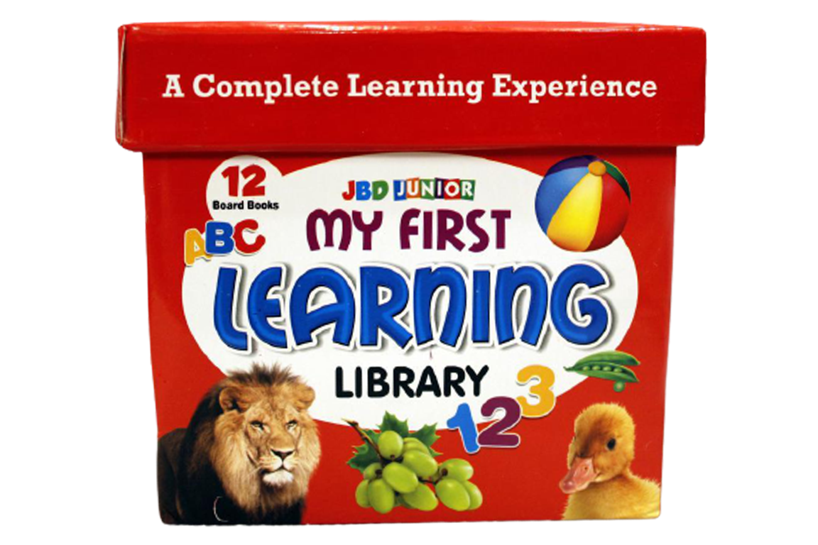 My First Learning Library 12 In 1 (Board Books)