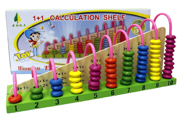 Wooden Calculation Shelf Abacus (KC2701)