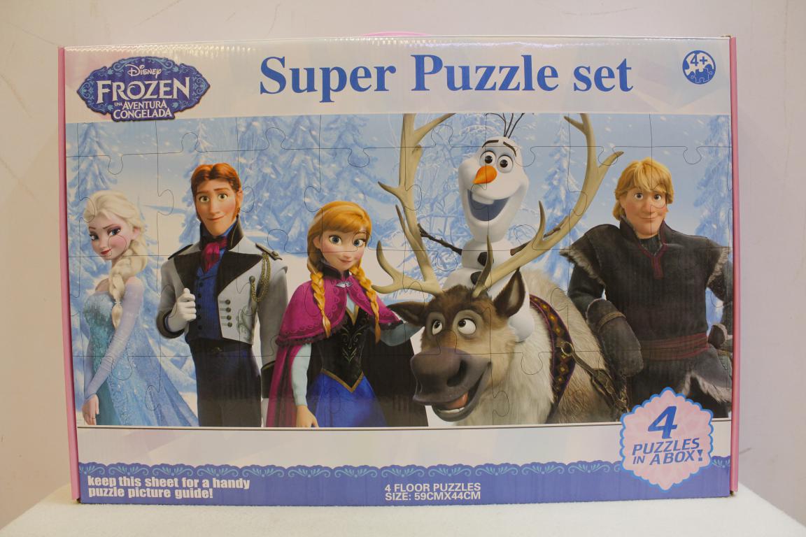 Frozen 4 Puzzles In A Box (2197F)