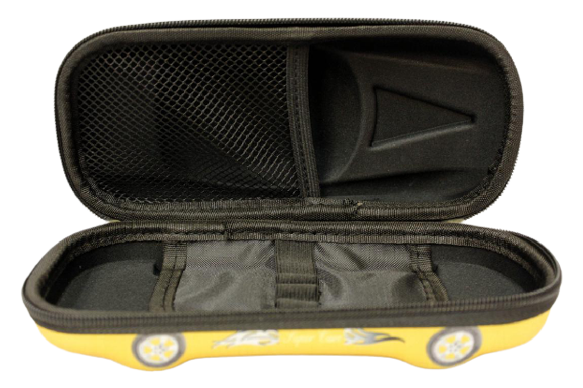 Cars Pencil Pouch / Case & Stationary Pouch Yellow (1732)