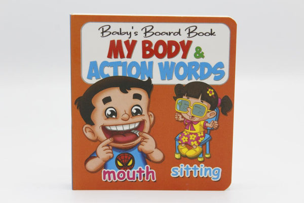 My Body & Action Words Baby's Board Book