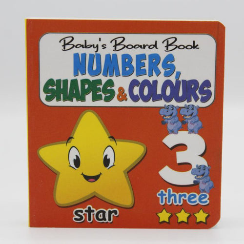 Load image into Gallery viewer, Numbers, Shapes &amp; Colours Baby&#39;s Board Book
