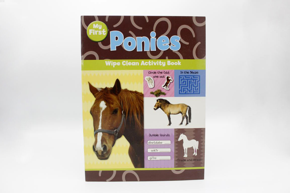 My First Ponies Wipe Clean Activity Book