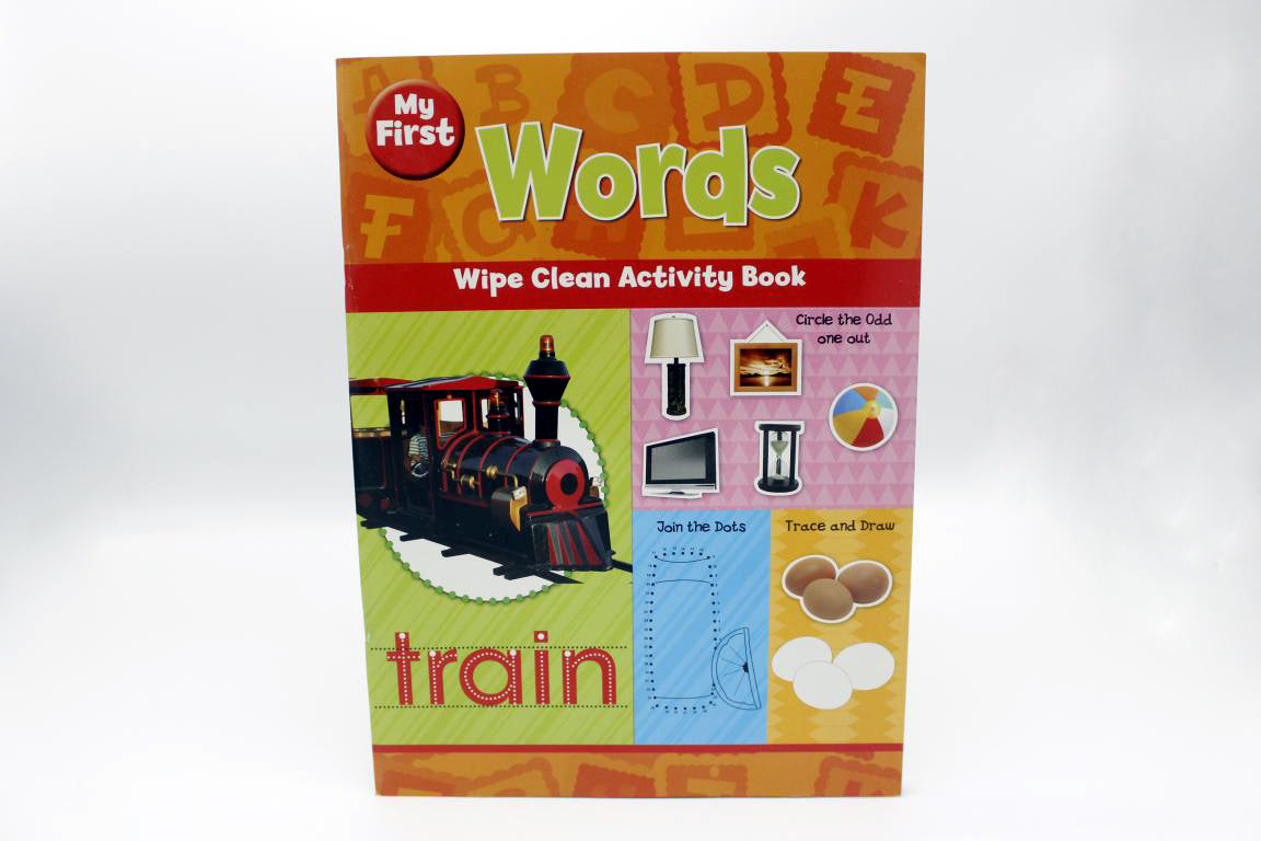 My First Words Wipe Clean Activity Book