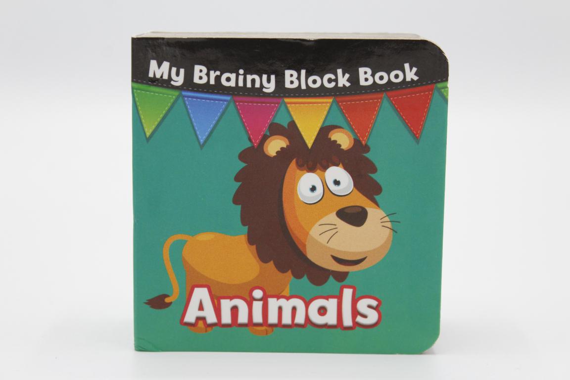 My Brainy Block Animals Board Book