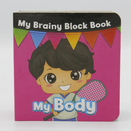 Load image into Gallery viewer, My Brainy Block My Body Board Book
