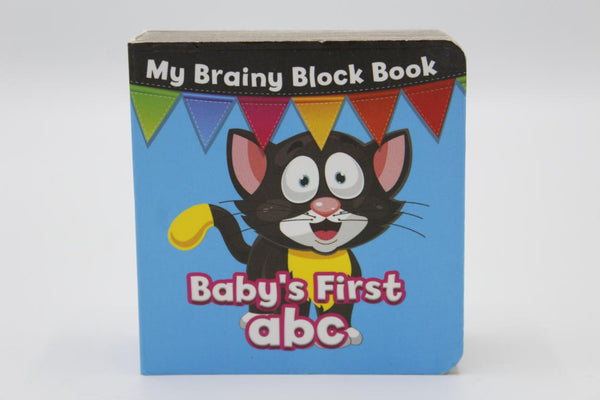 My Brainy Block Baby's First Abc Board Book