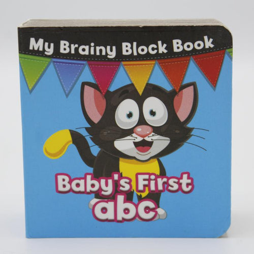 Load image into Gallery viewer, My Brainy Block Baby&#39;s First Abc Board Book
